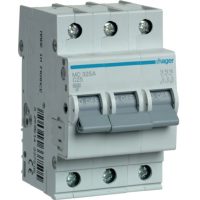 Automatinis jungiklis 3P 2A-63A Hager
