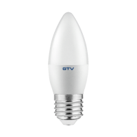 LED 6W B35 E27 lempa GTV