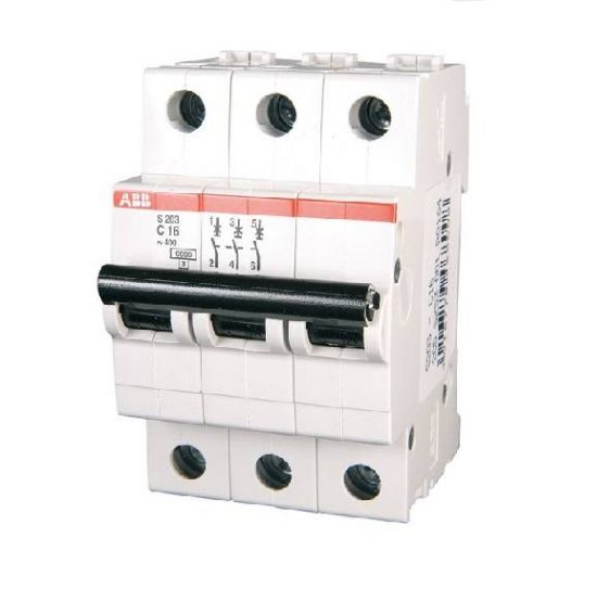 Automatinis jungiklis 3P 2A-63A ABB