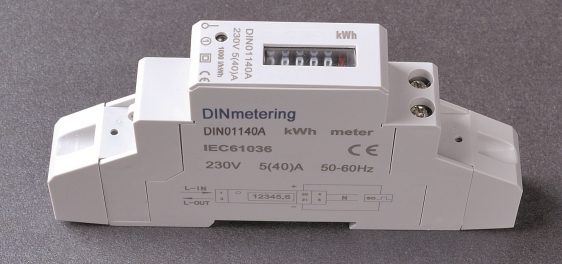 Elektros skaitiklis modulinis 1f DIN01140A 5(40)A