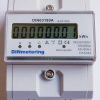 Elektros skaitiklis modulinis 3f DIN03180A 5(80)A