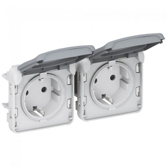 069576 kištukinio lizdo mechanizmas 2v Plexo IP55 Legrand