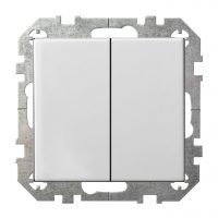 IP6+6.10-201-01 E/B perjungiklis 2kl. baltas Liregus Epsilon